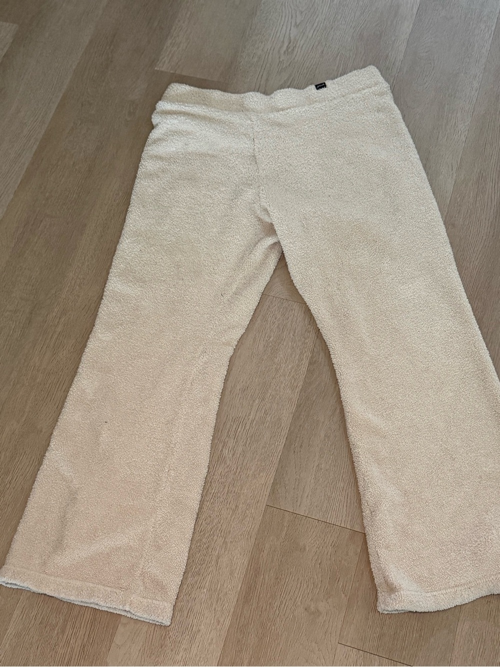 Cozy Cream Fleece Pants